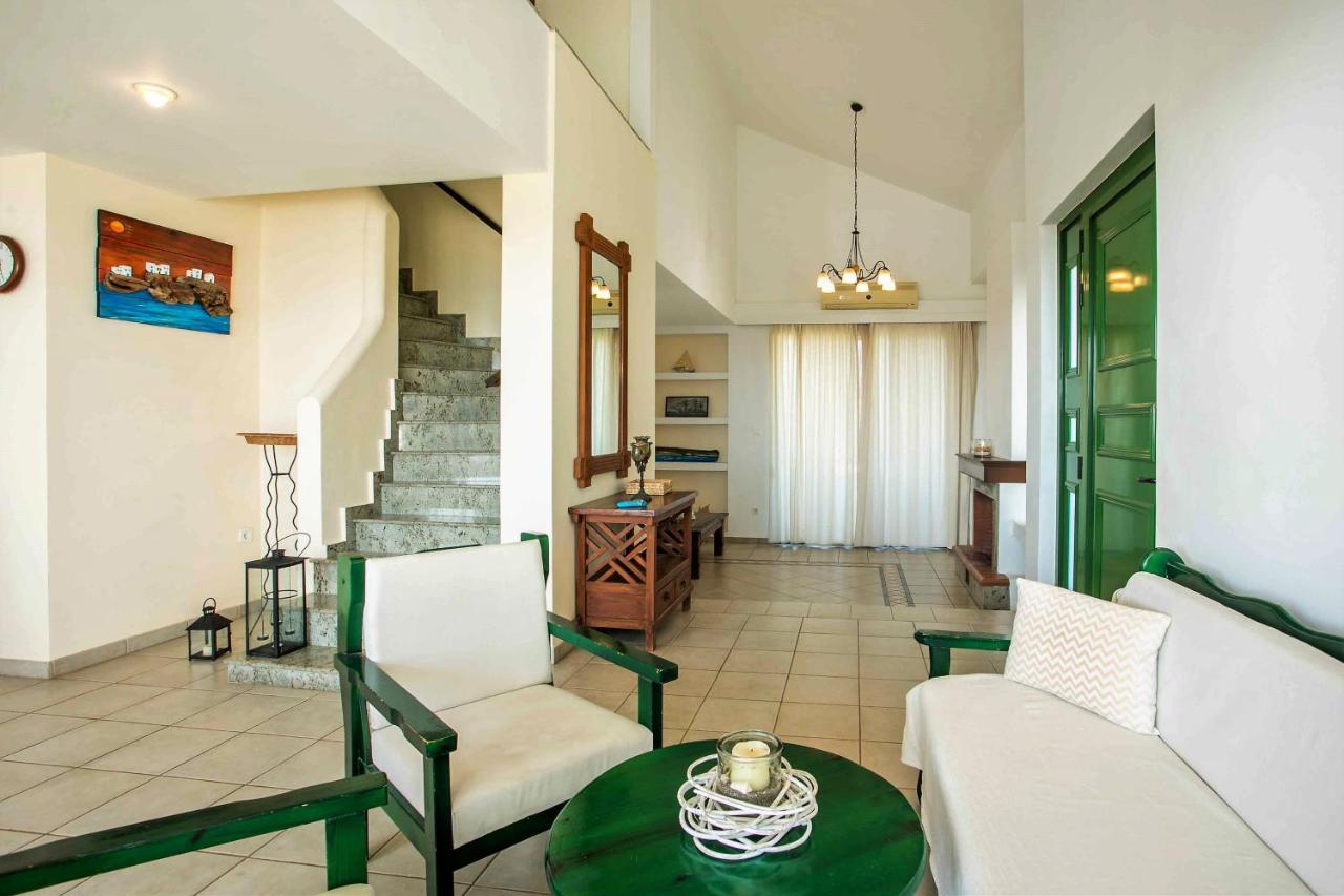 Beachfront Villa Rhodes Seashell Генади Екстериор снимка