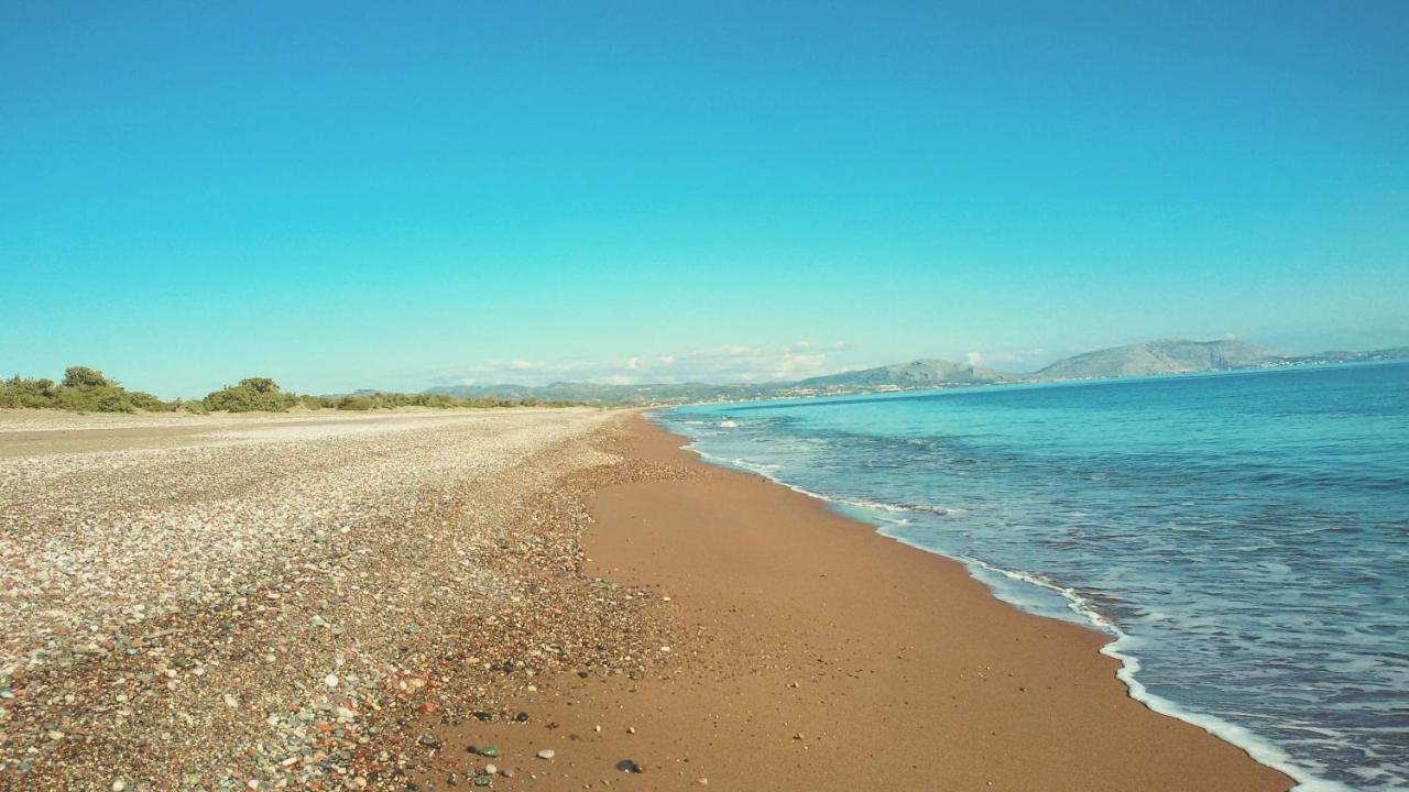 Beachfront Villa Rhodes Seashell Генади Екстериор снимка